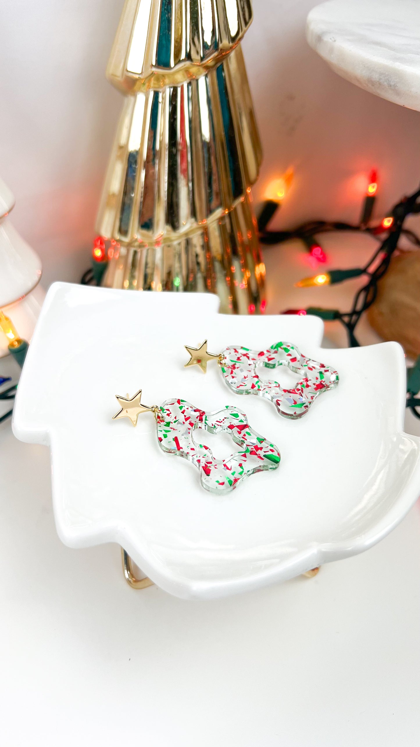 Happy Christmas Earrings