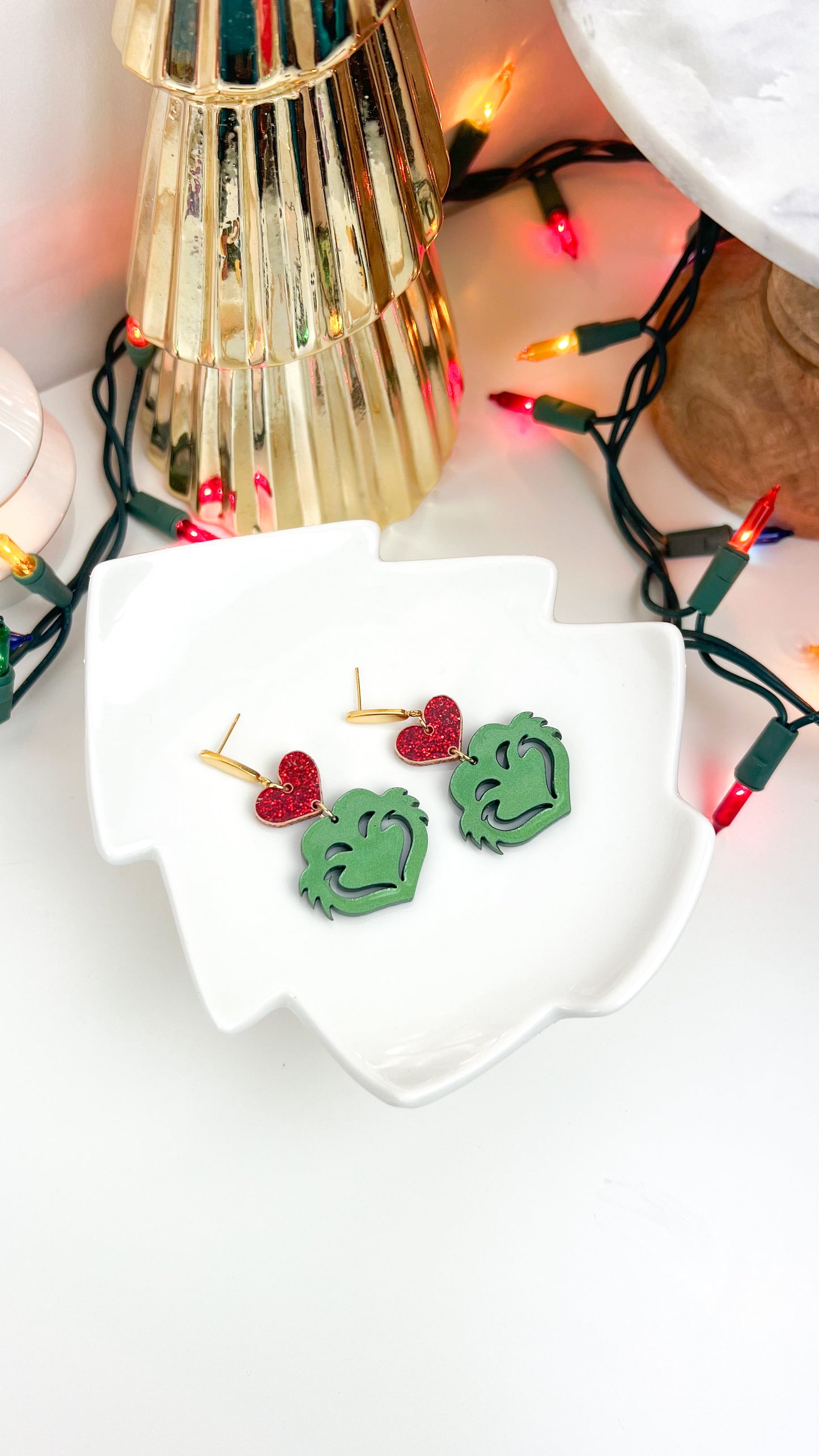 Grinch Earrings