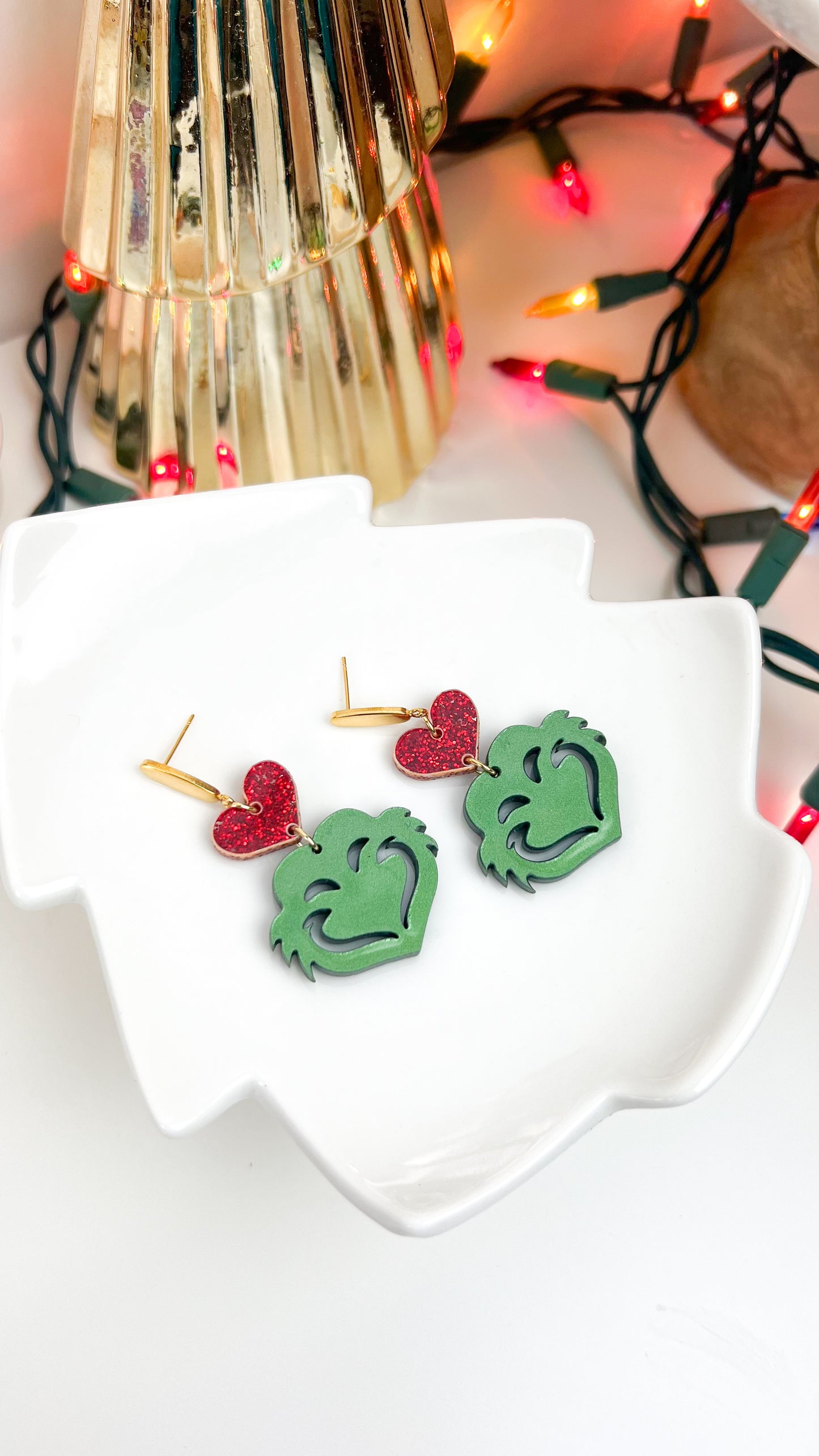 Grinch Earrings