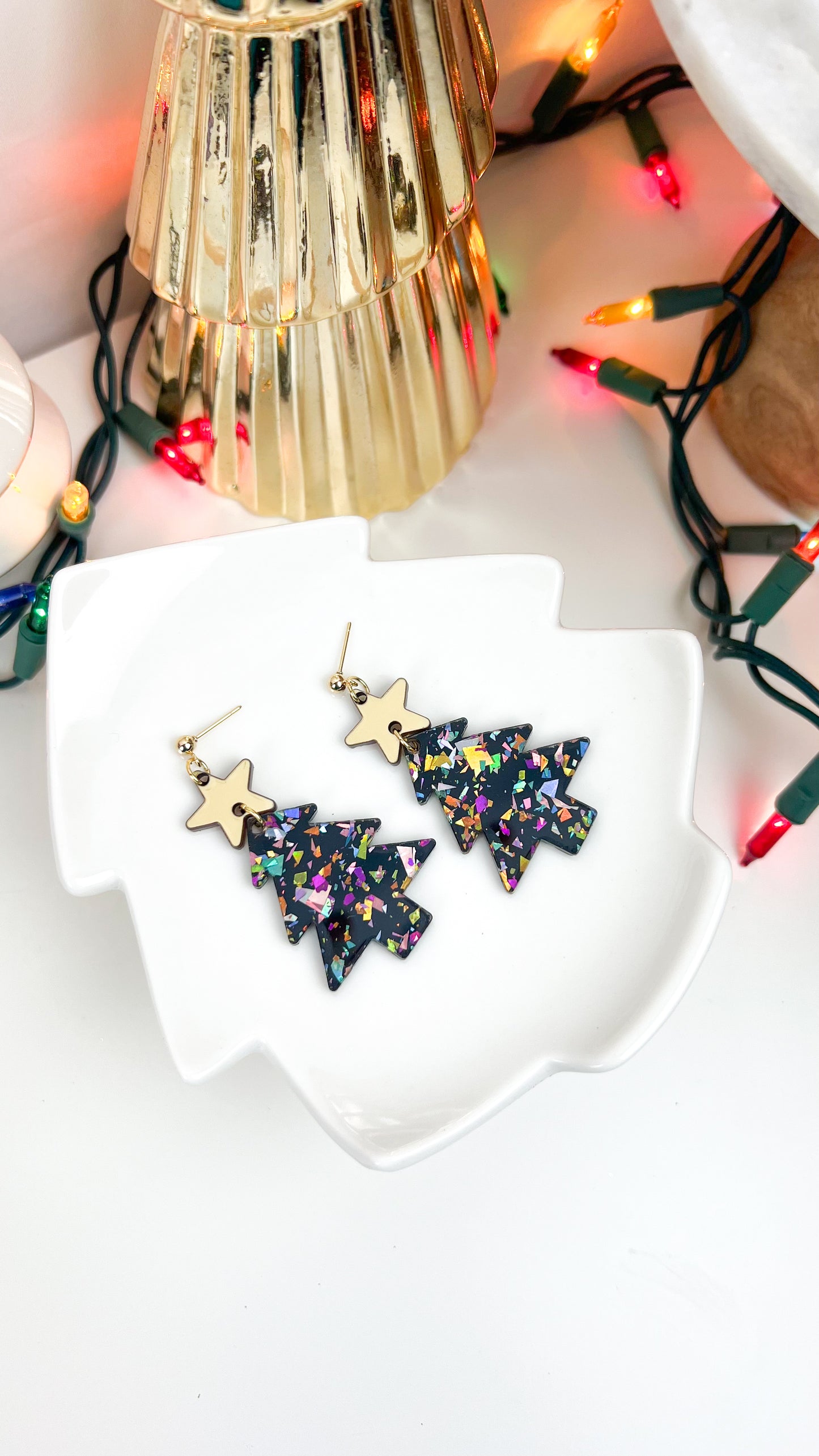 Christmas Tree Earrings