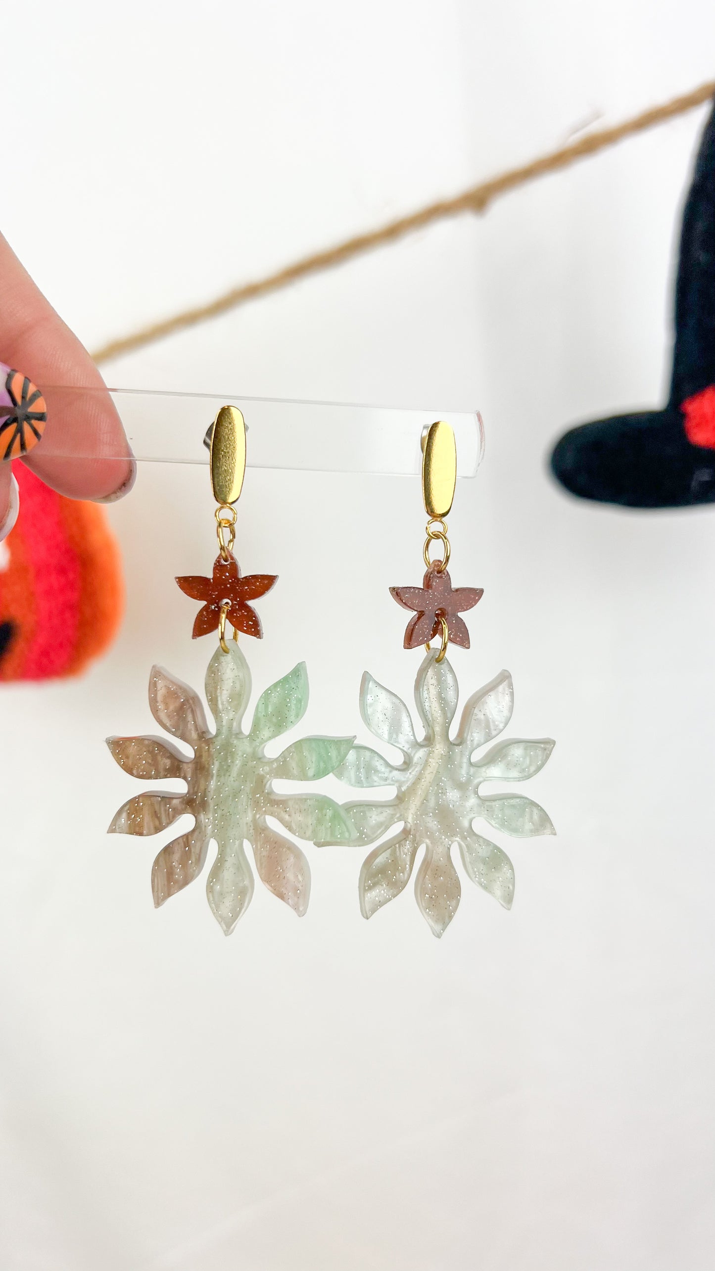 Hazel Flower Earrings