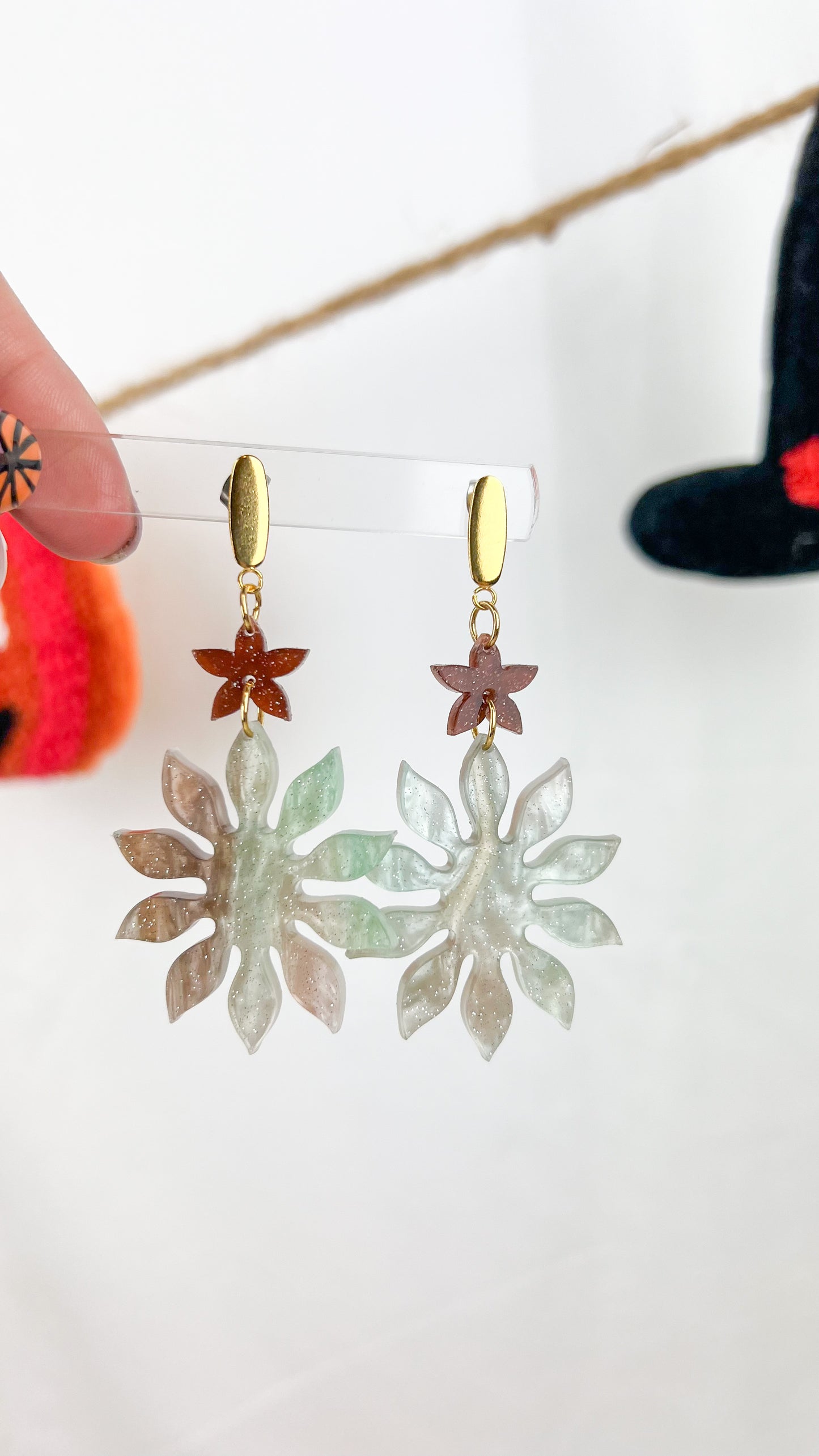 Hazel Flower Earrings