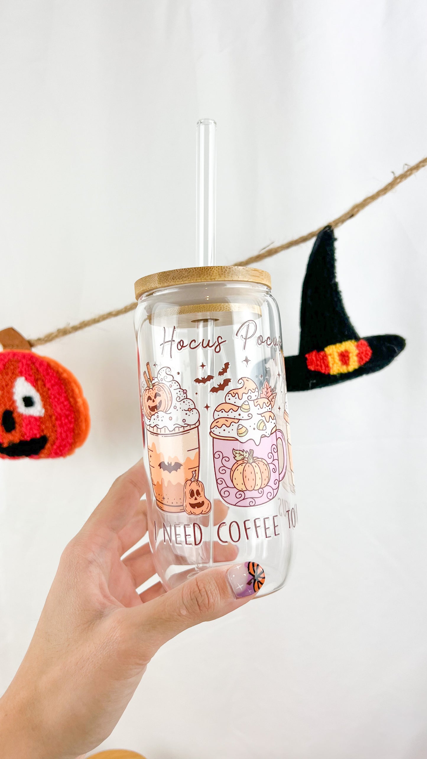 Hocus Pocus I need coffee to focus Jar