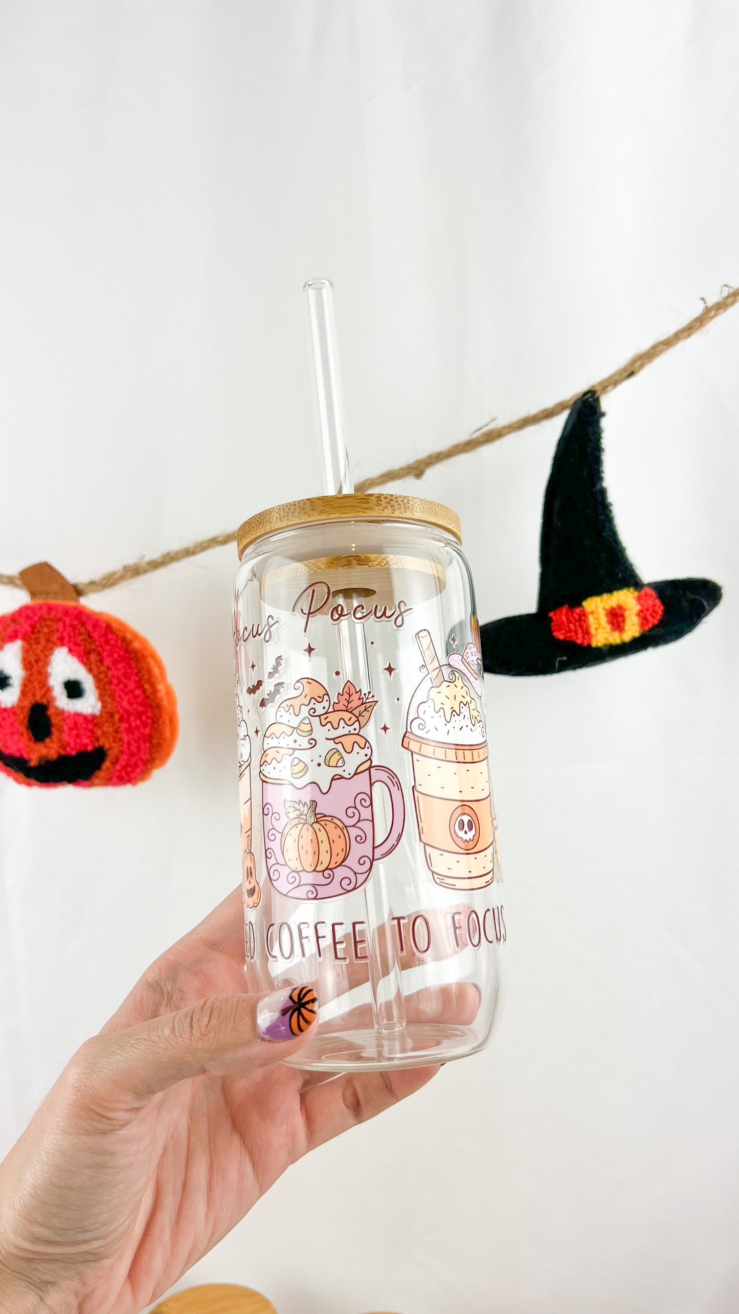 Hocus Pocus I need coffee to focus Jar