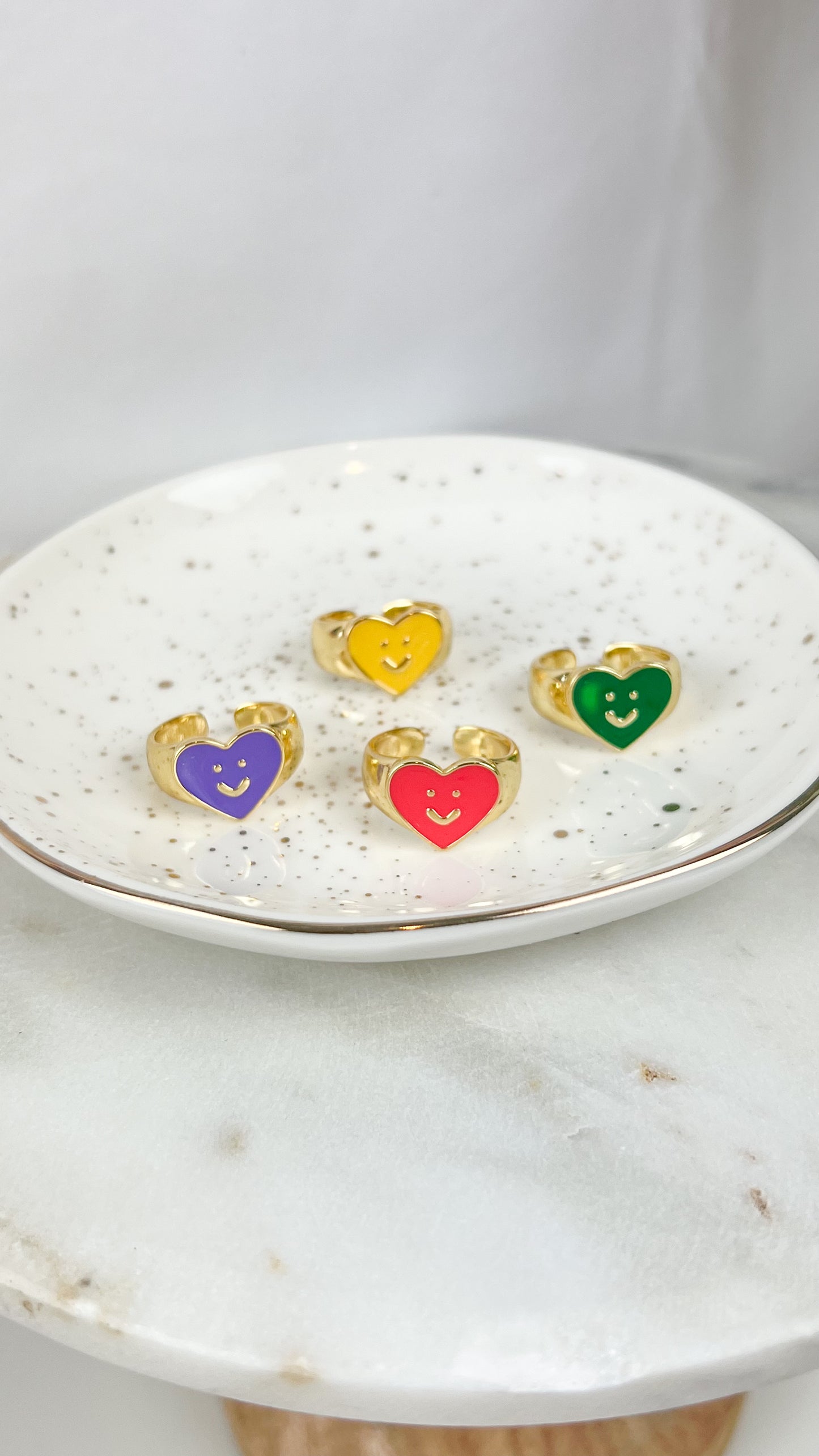 Happy Heart Rings