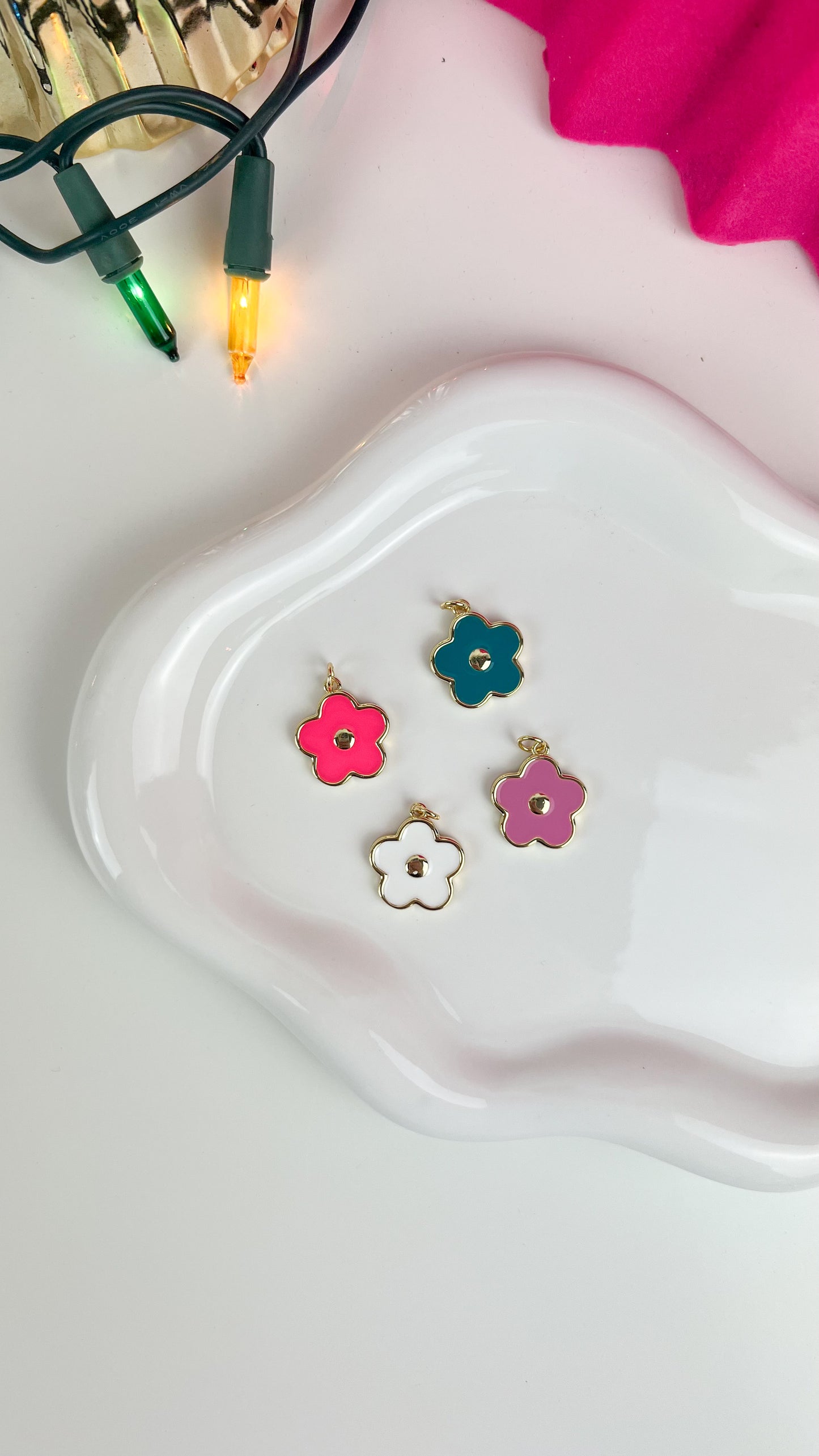 Big Flowers Charms