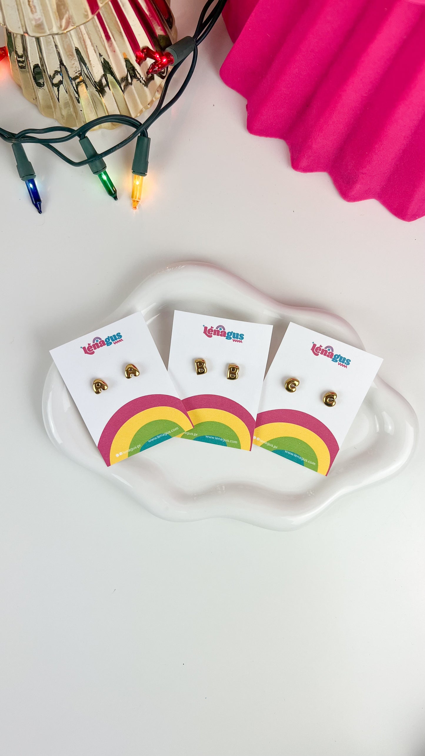 Iniciales Earrings