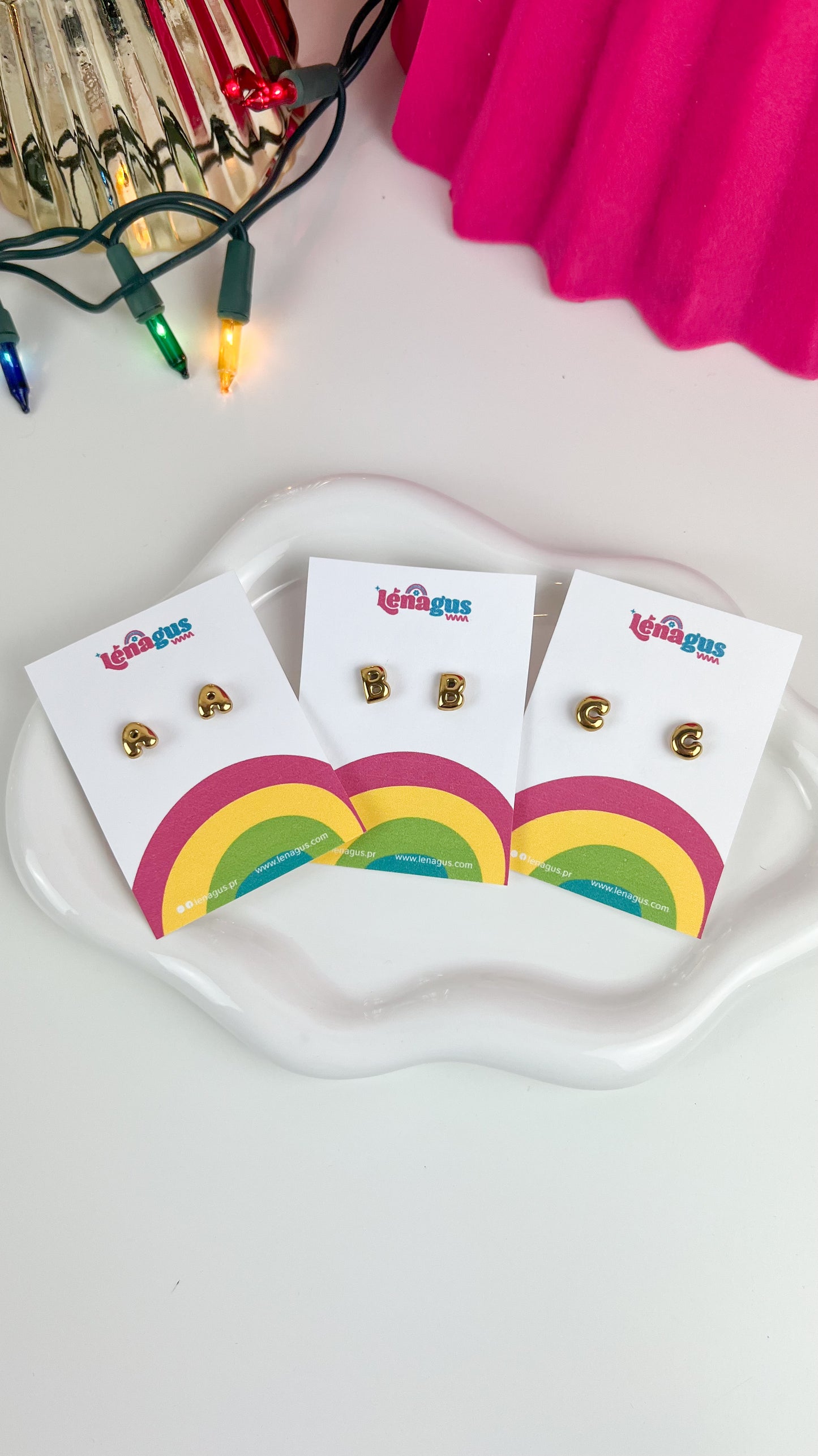 Iniciales Earrings