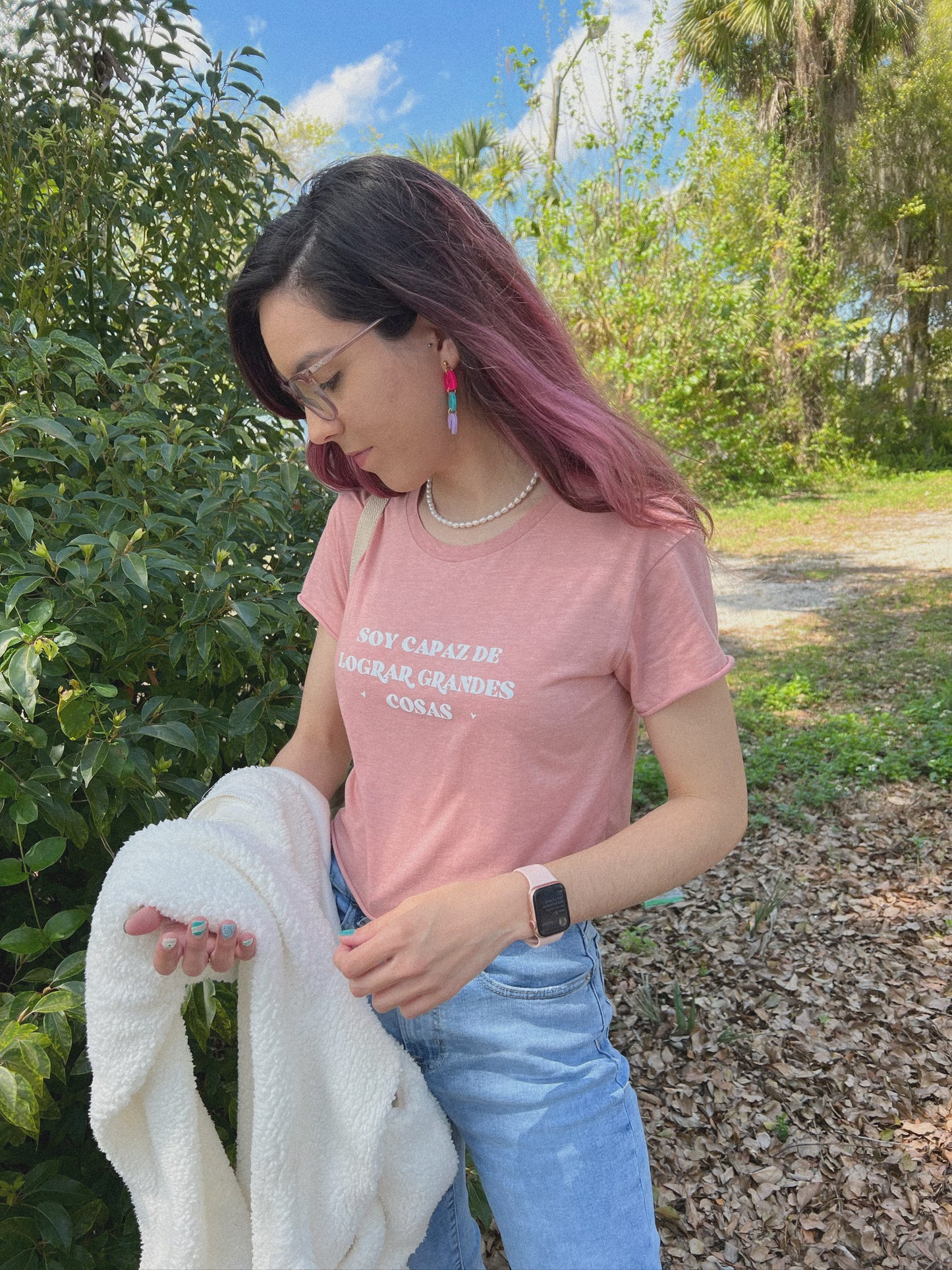 "SOY CAPAZ DE LOGRAR GRANDES COSAS" CROP TOP