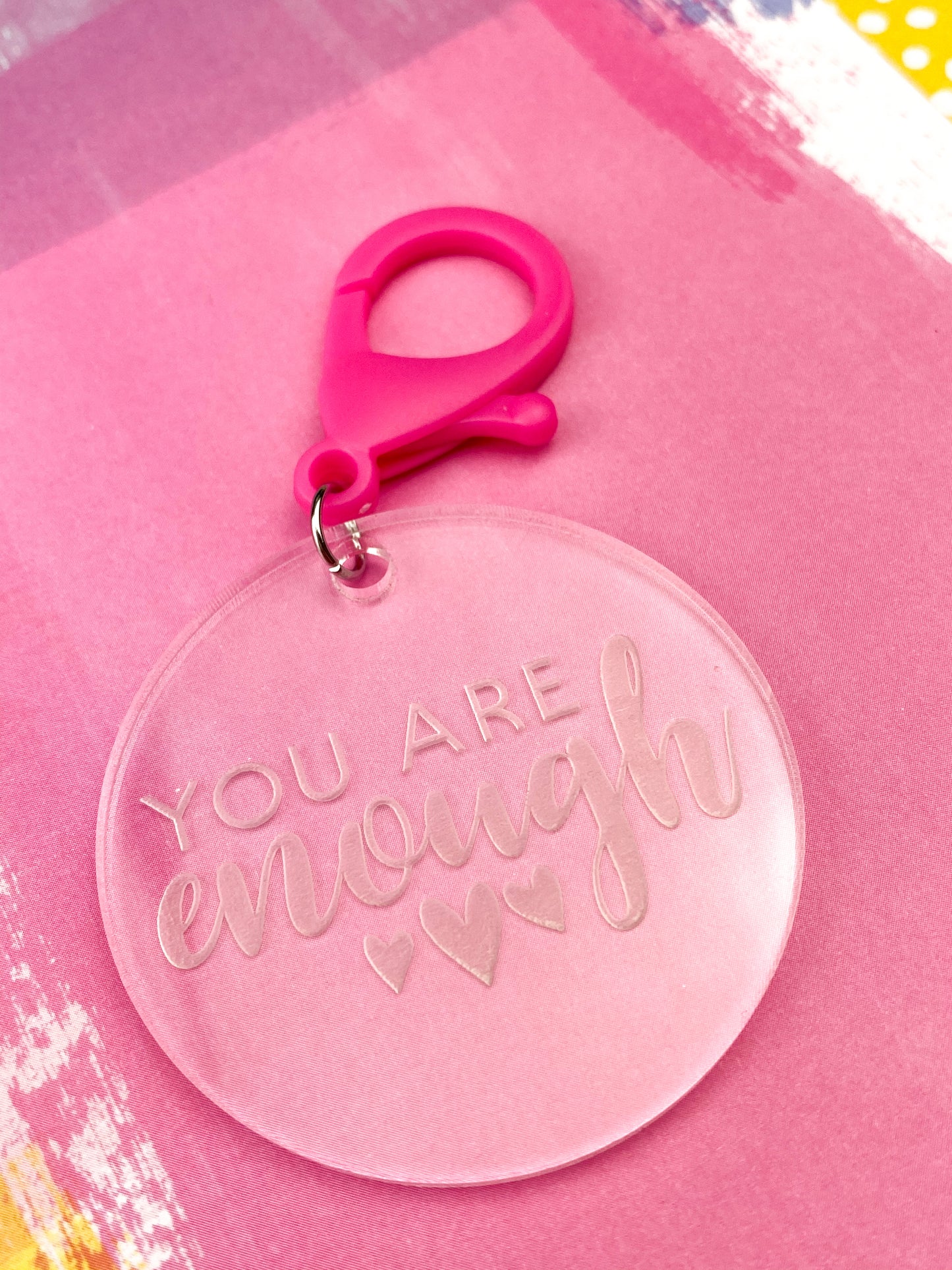 You are enough Keychain