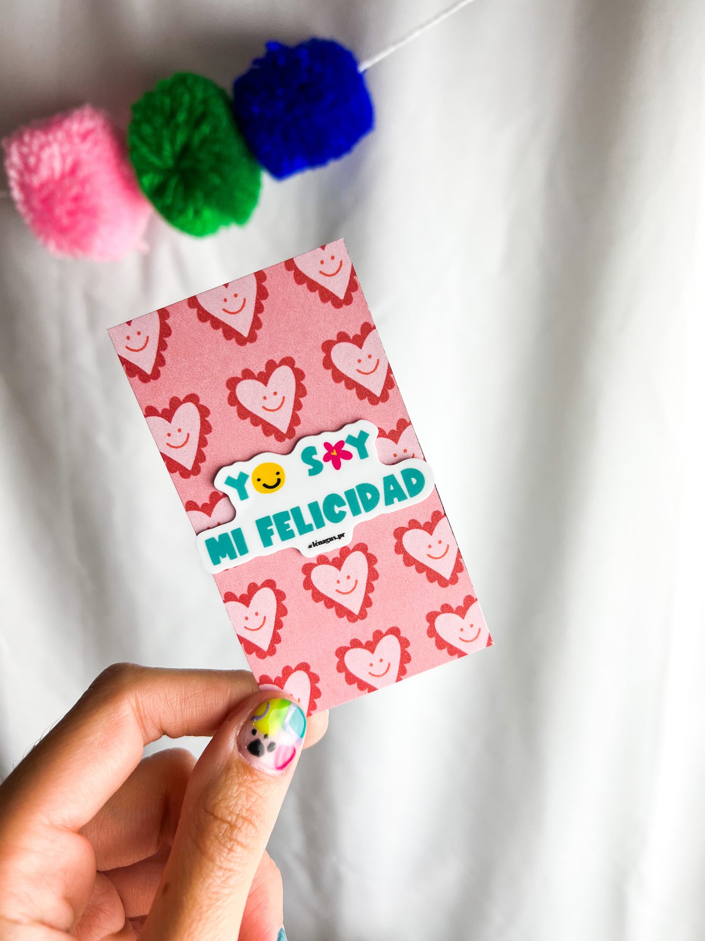"Yo soy mi felicidad" sticker