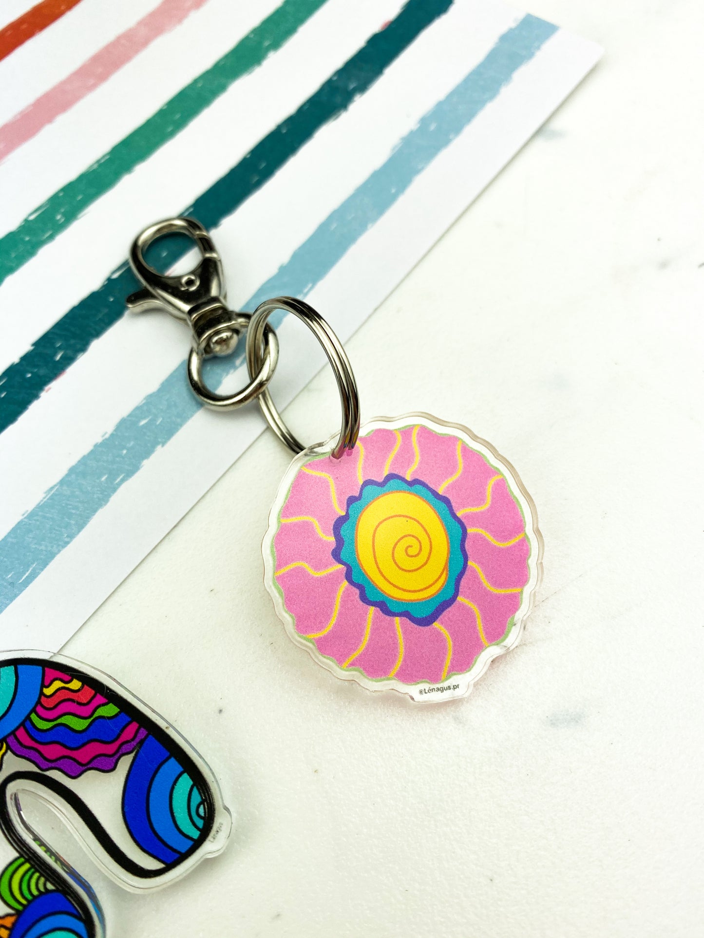 Original Lénagus Artwork Keychains