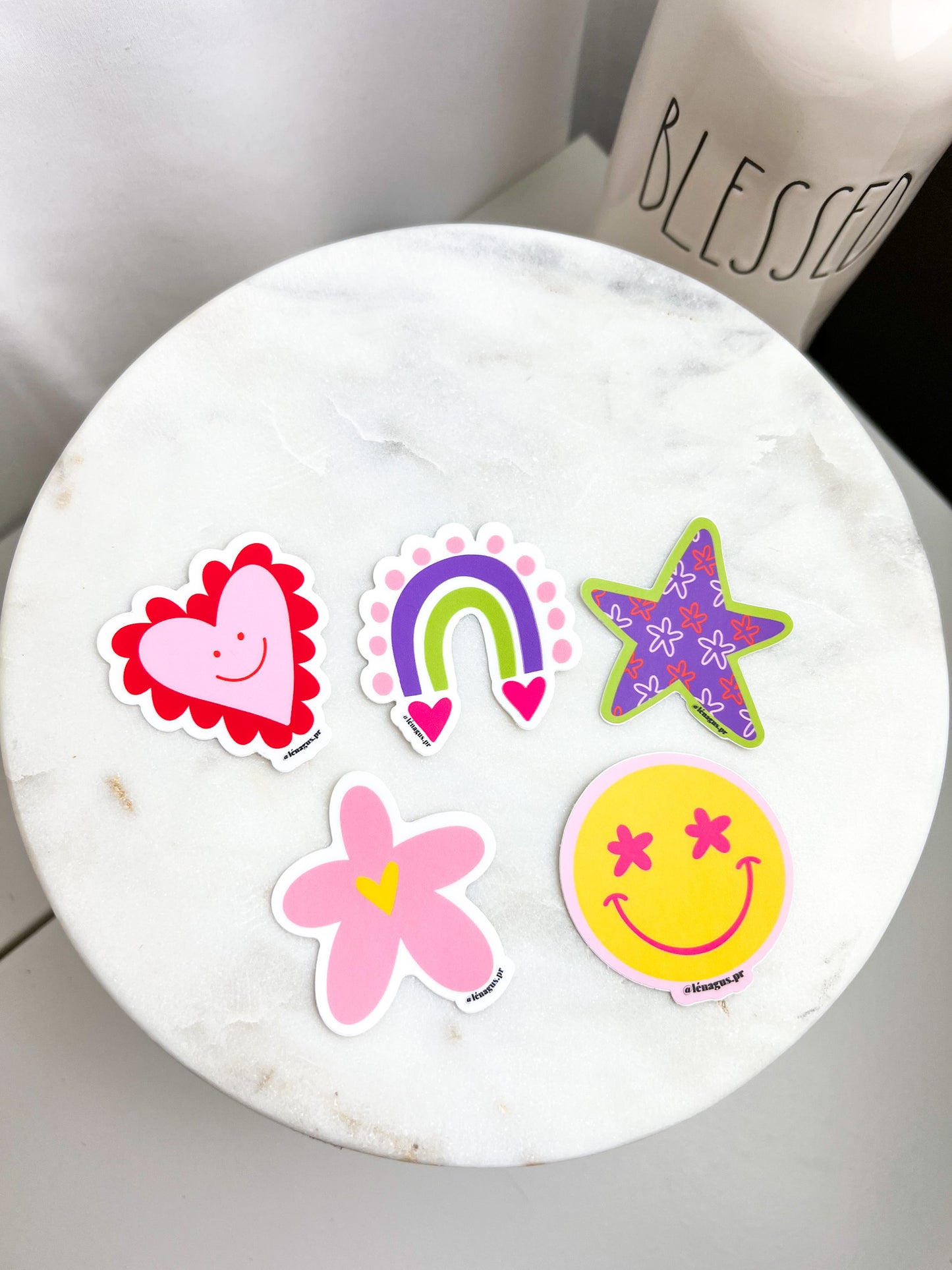 Lénagus Vibes Stickers