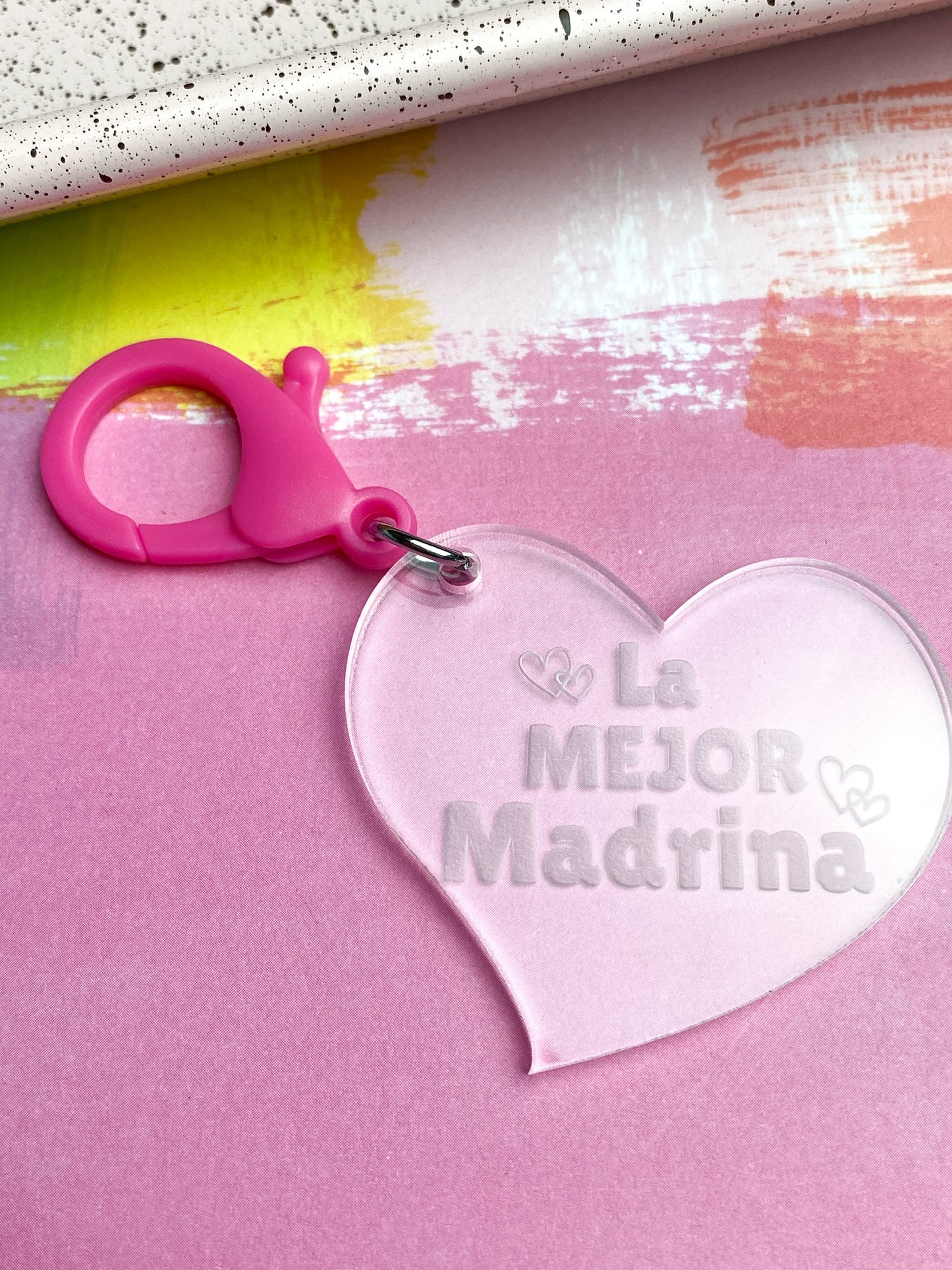 ¡La Mejor Madrina! Keychain