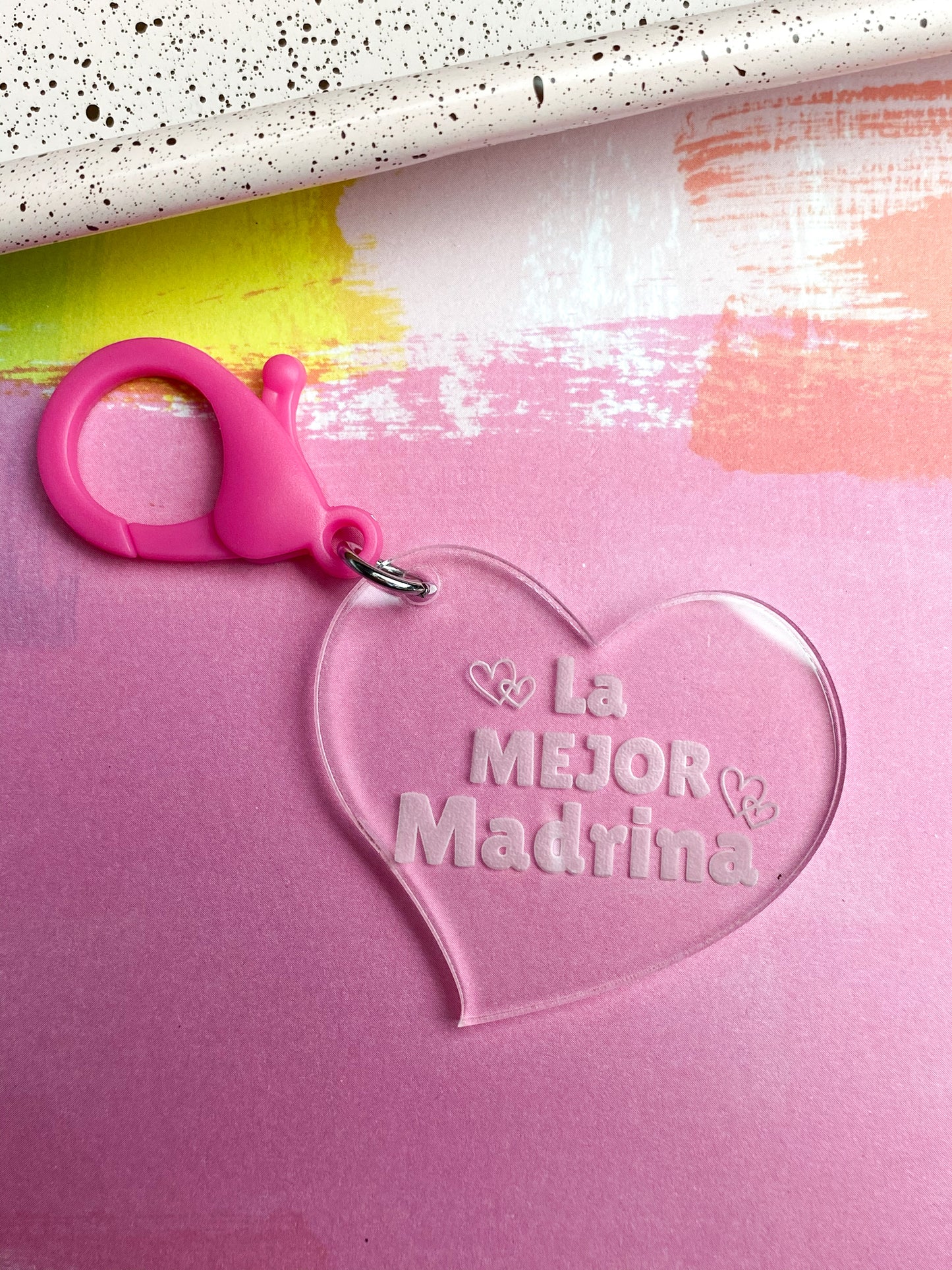¡La Mejor Madrina! Keychain