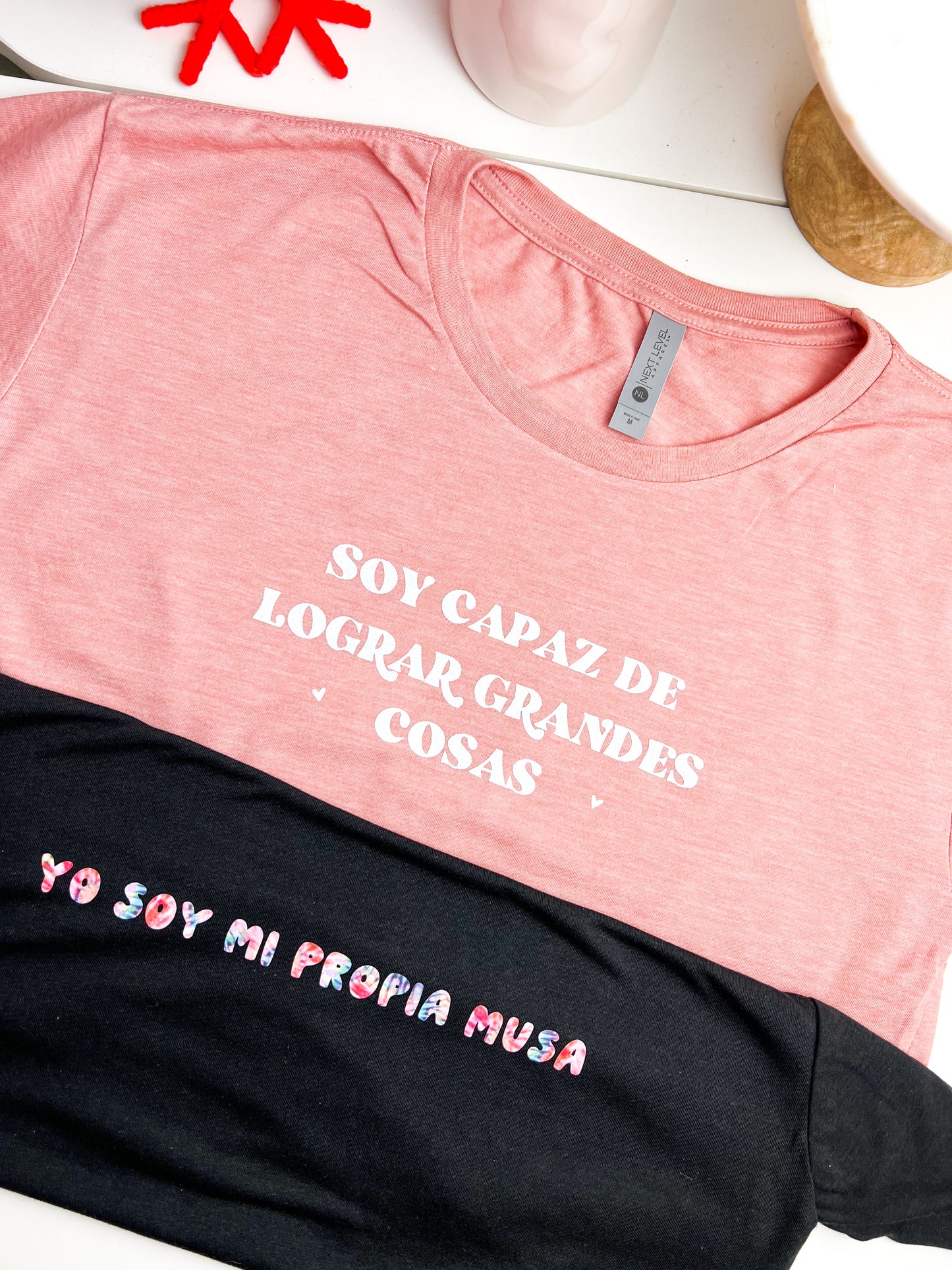 "SOY CAPAZ DE LOGRAR GRANDES COSAS" CROP TOP