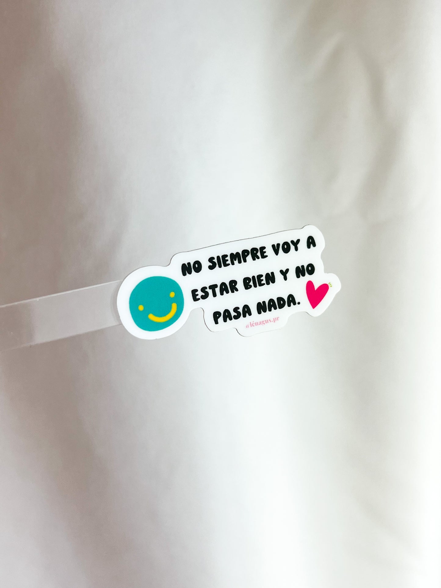"NO SIEMPRE..." MINI STICKER