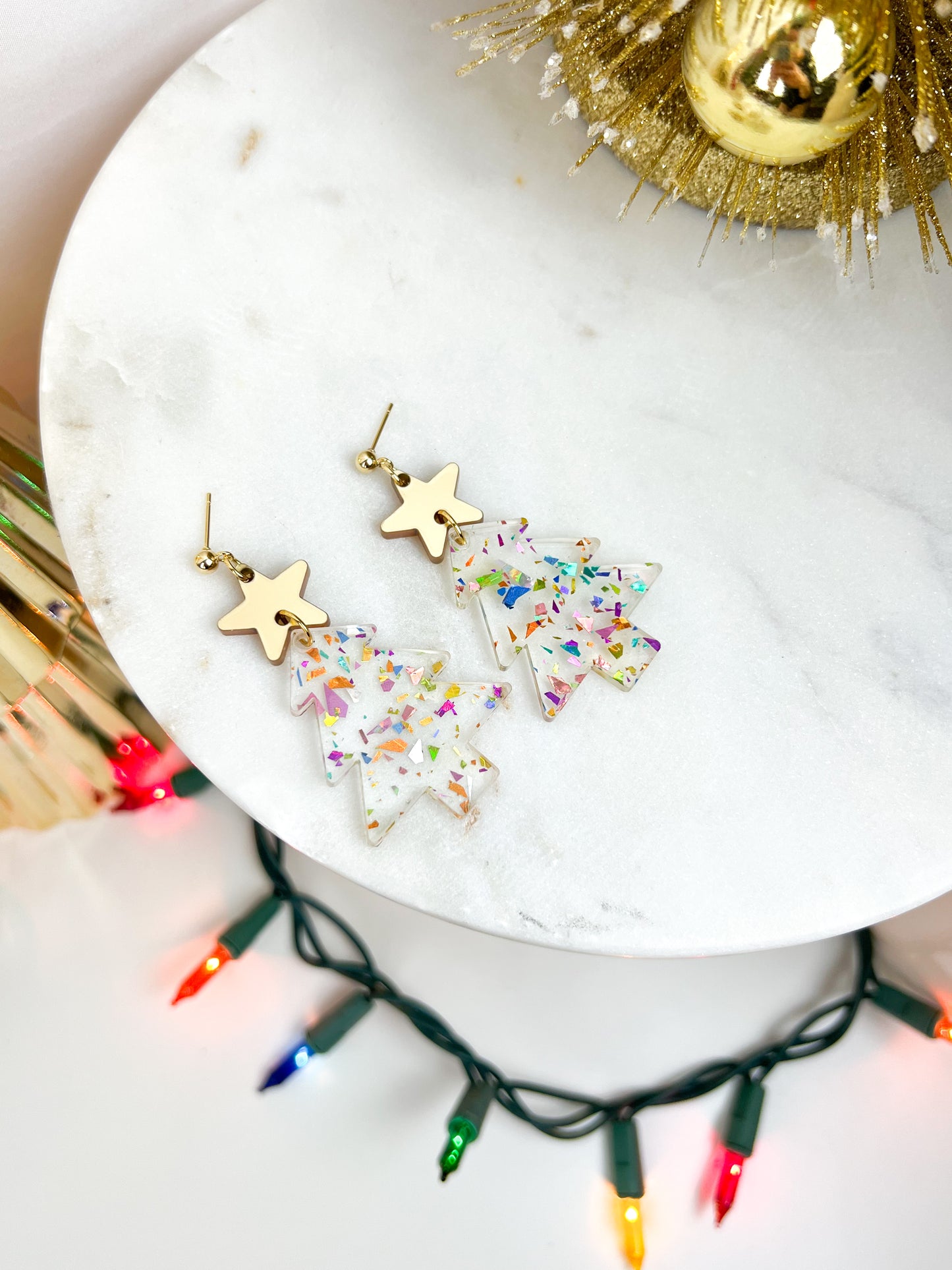 Christmas Tree Earrings