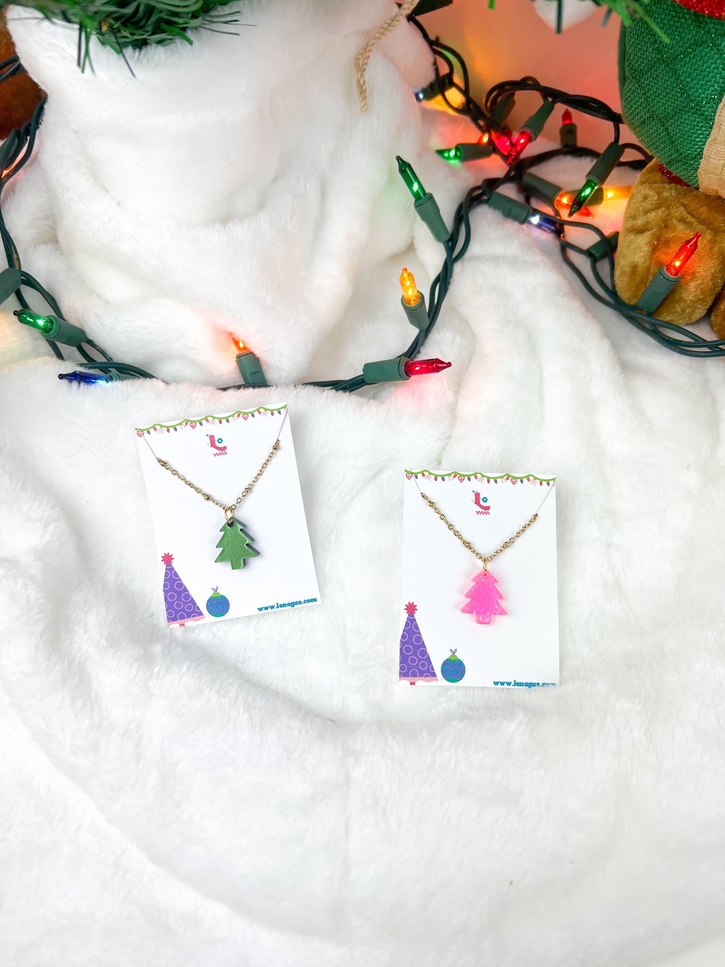Christmas Tree Necklace