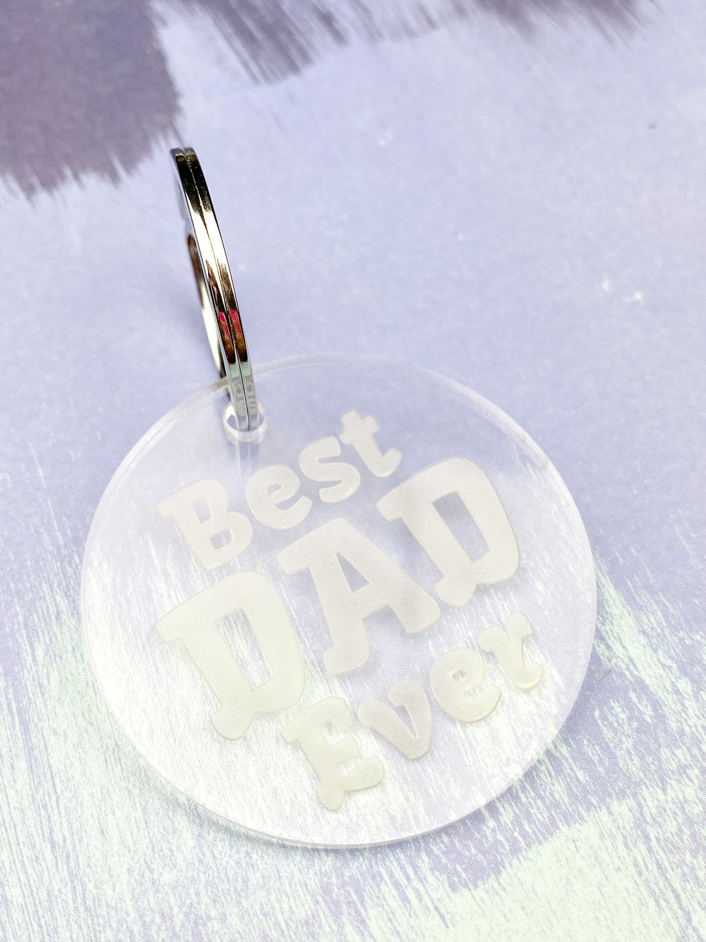 Best Dad Ever Keychain