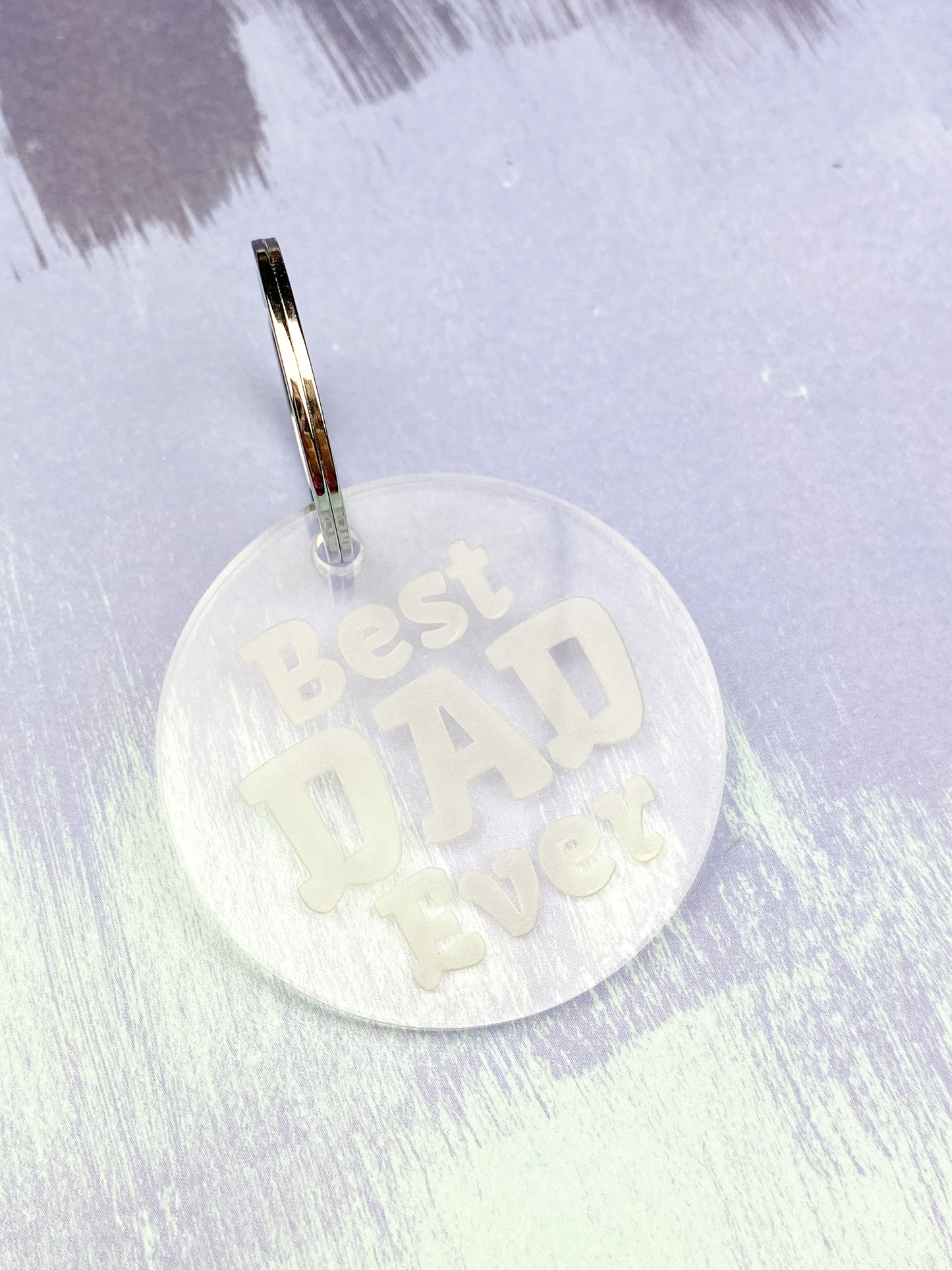 Best Dad Ever Keychain