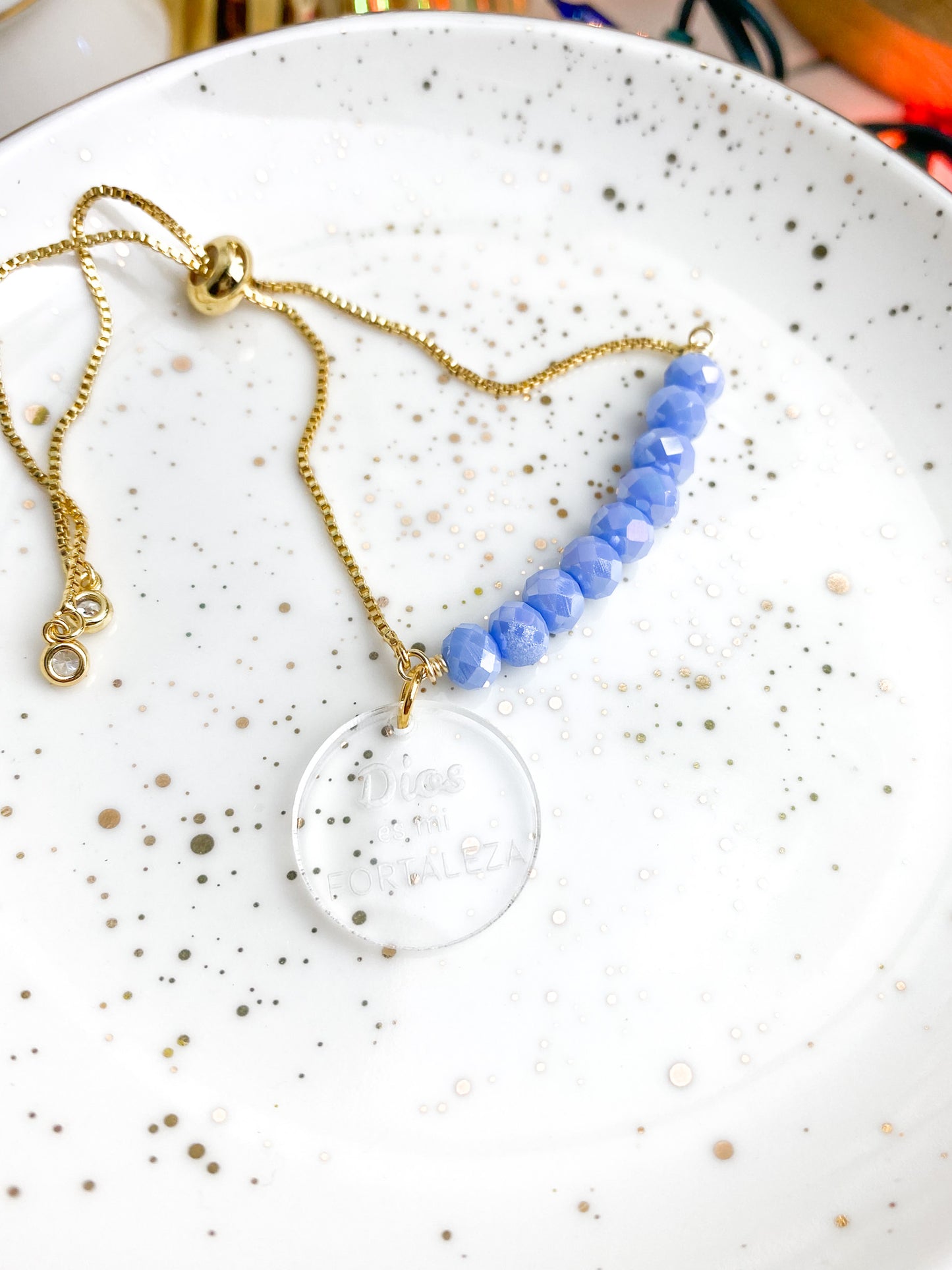 "DIOS ES MI FORTALEZA" BRACELET