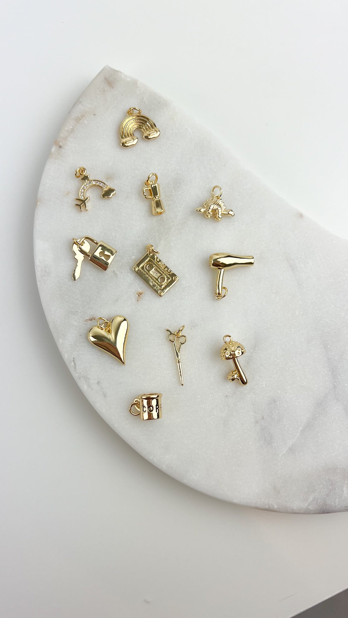 Gold Charms