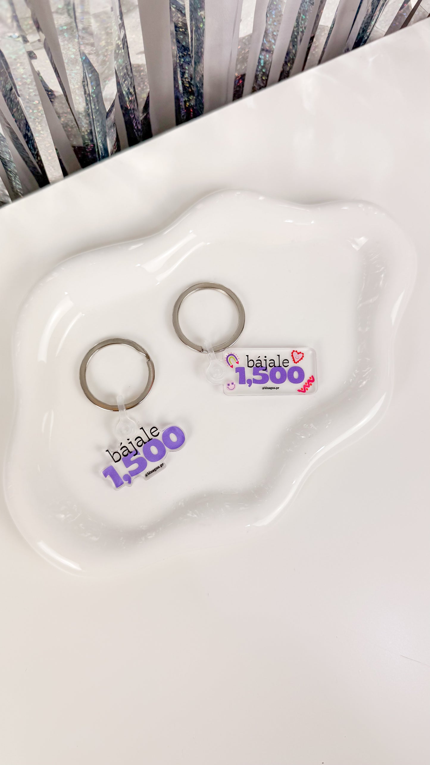 "Bájale 1,500" Keychain