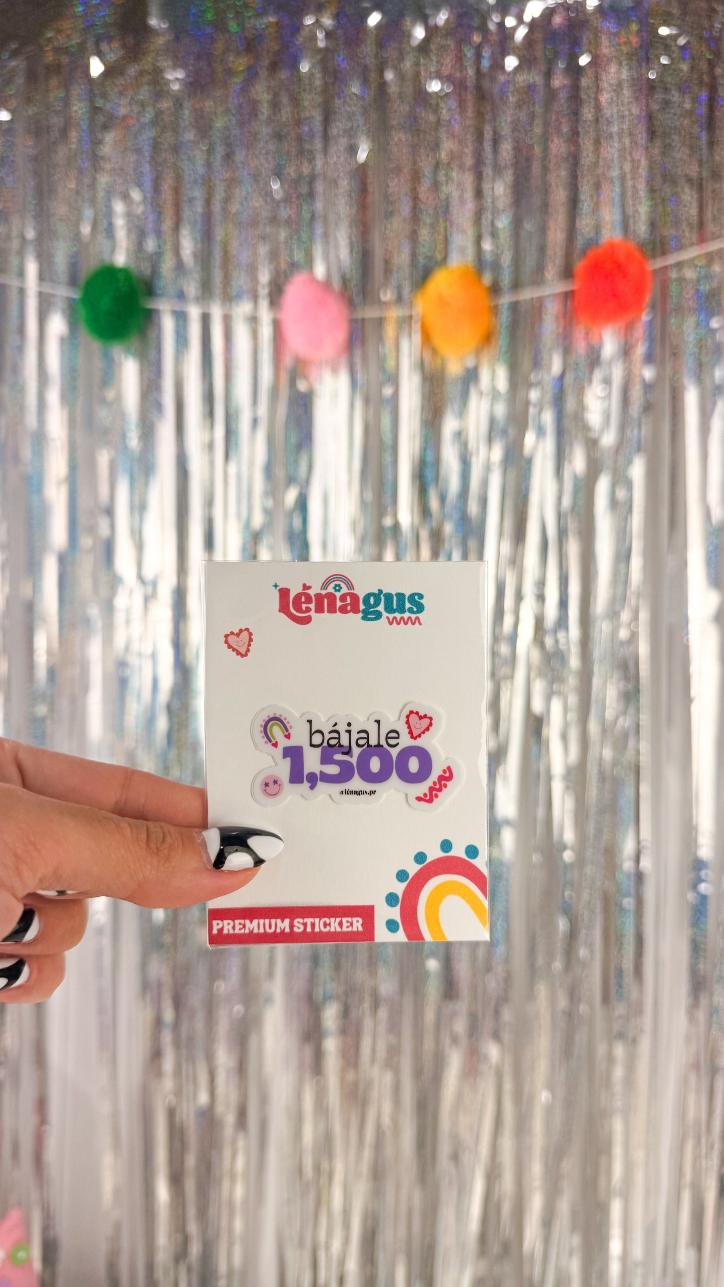"Bájale 1,500" Sticker