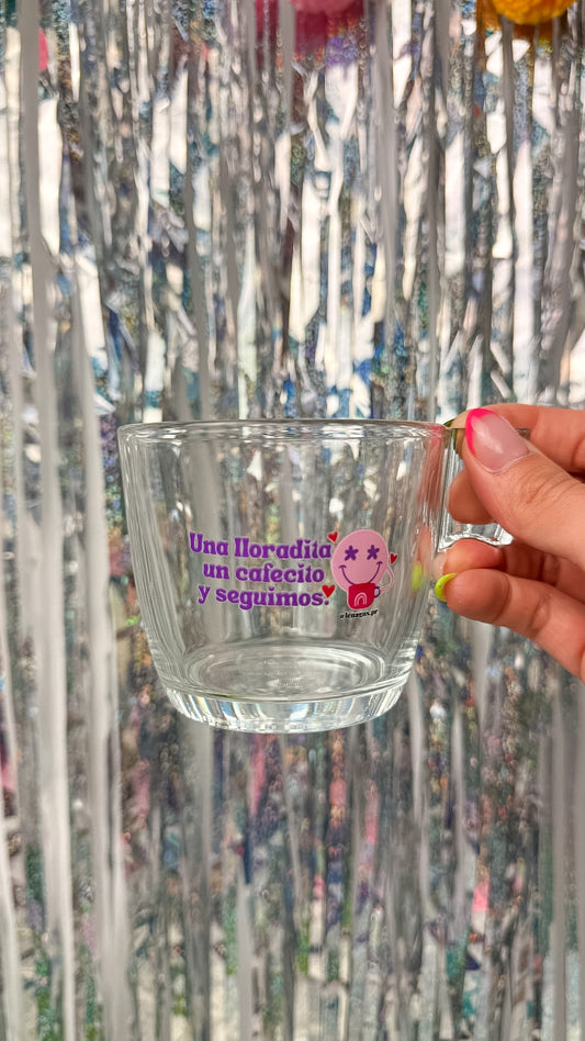 UNA LLORADITA, UN CAFECITO Y SEGUIMOS MUG