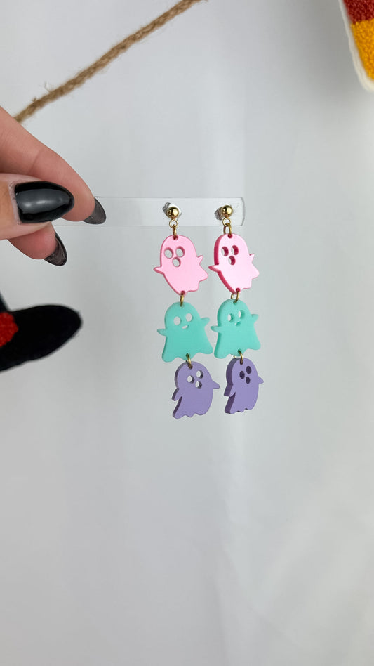 Happy Ghosts Earrings