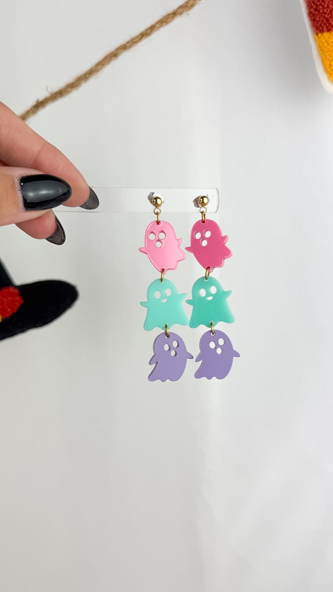 Happy Ghosts Earrings