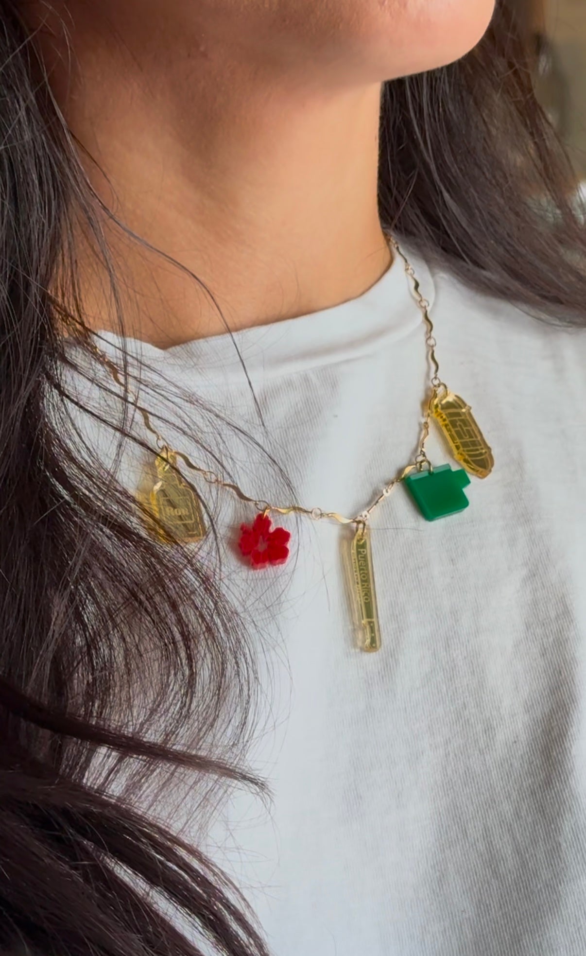 "BORICUA POR SIEMPRE" Necklace