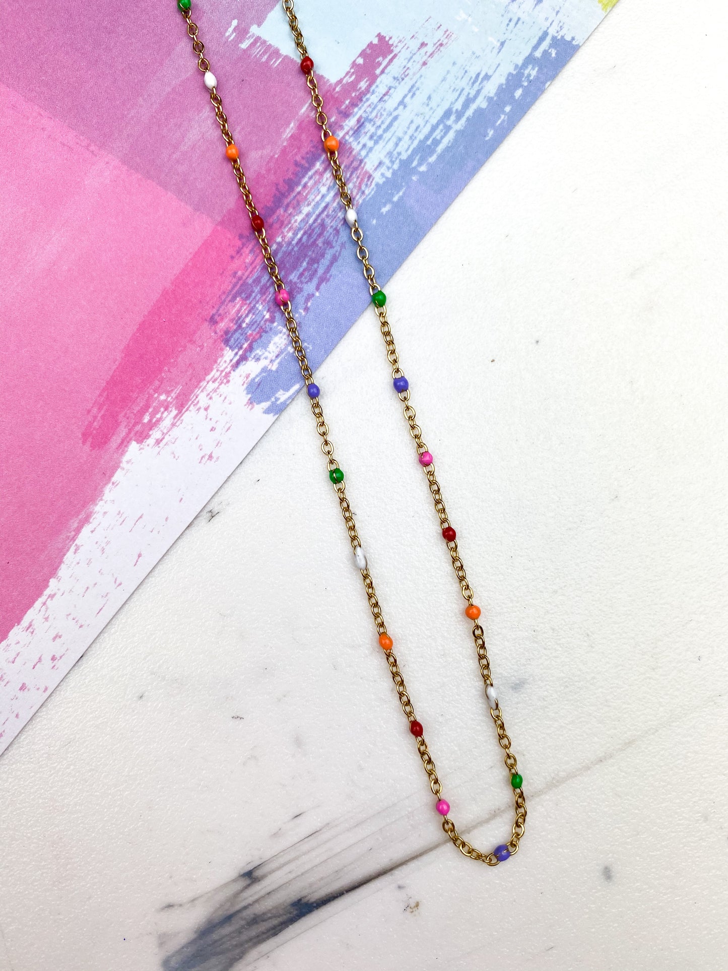 Minimalist Colorful Choker