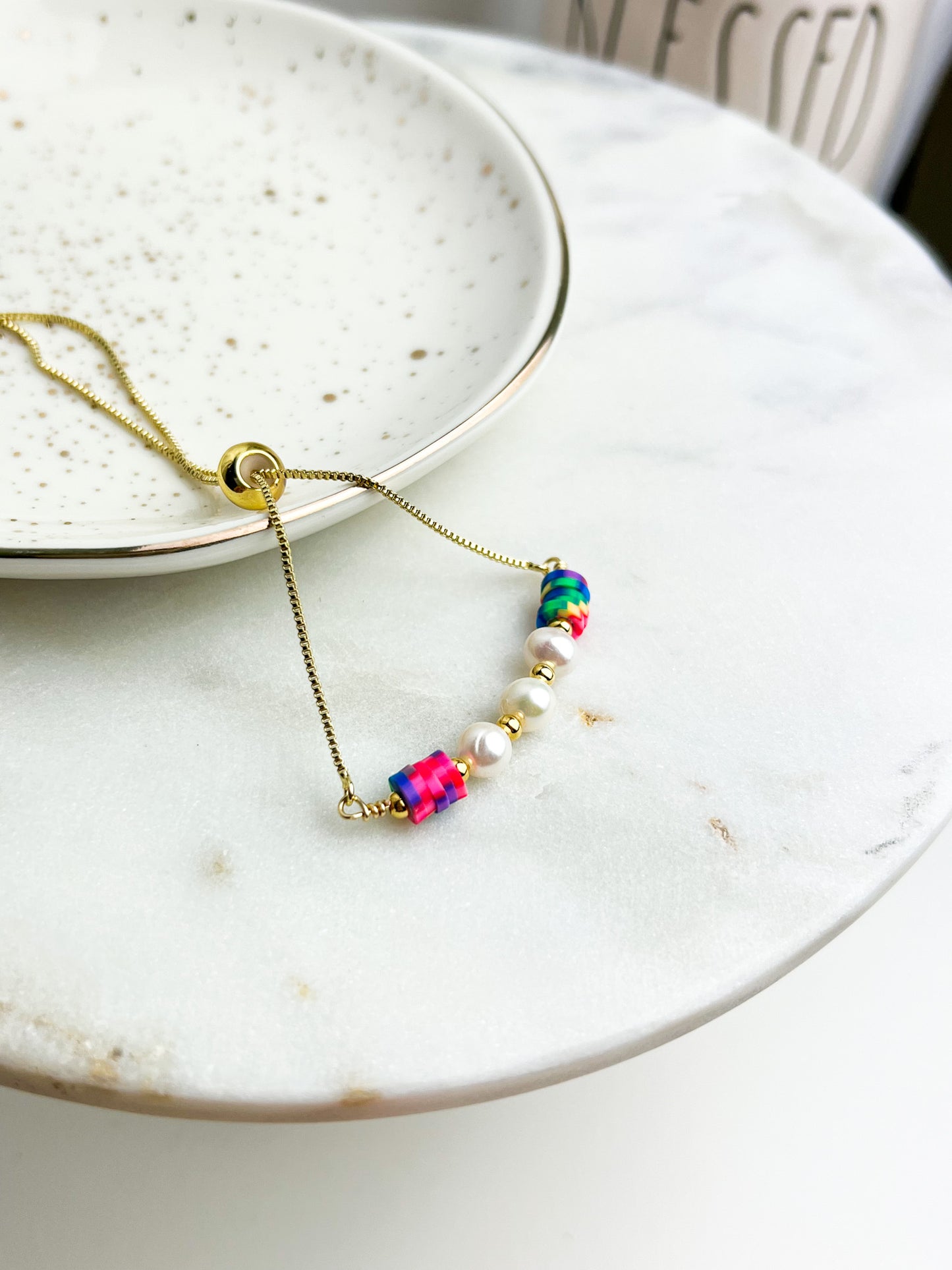 Colors & Pearls Bracelet