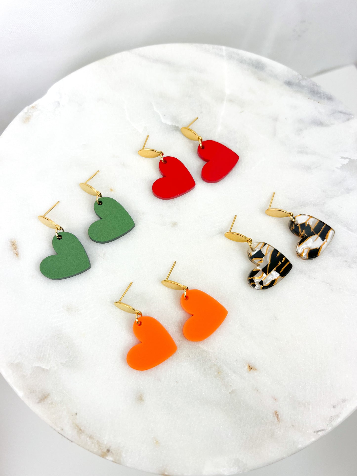 Mini Hearts Earrings