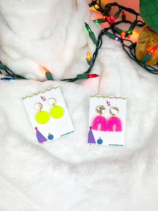 Colorful Christmas Minis Earrings