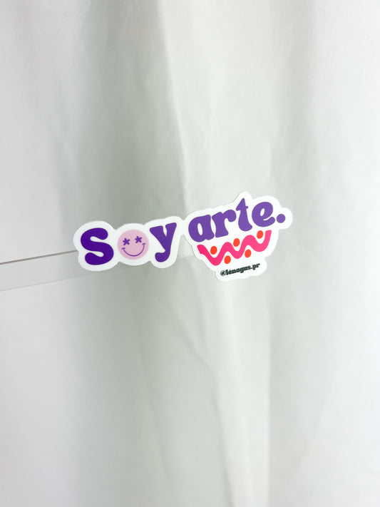 "Soy Arte" Sticker