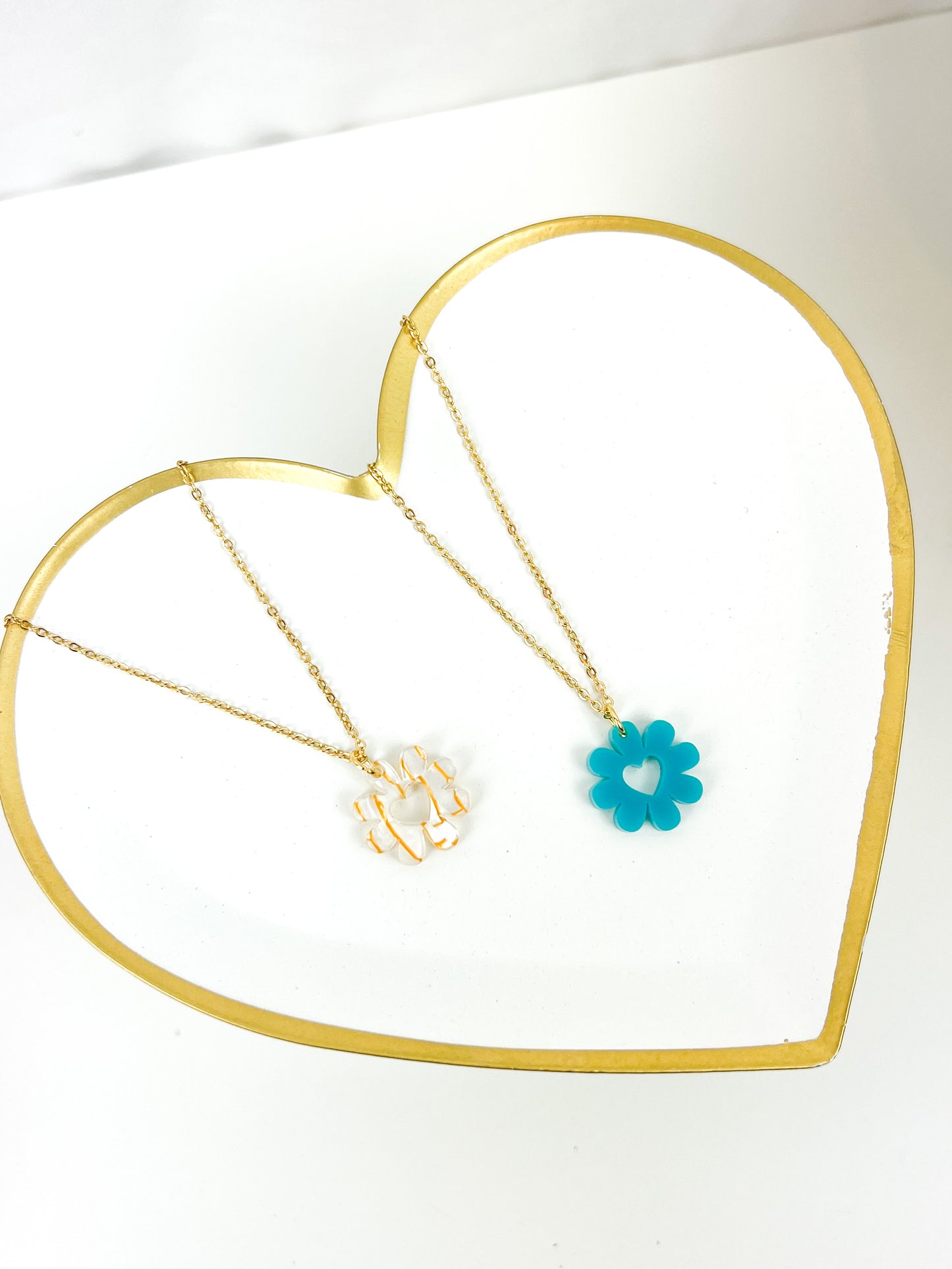 Flowers & Hearts Necklace