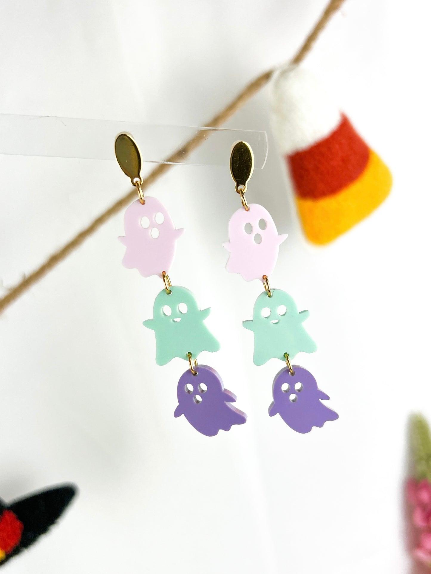 Fantasmitas Coloridos Earrings